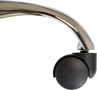 Vinyl Chrome Office Chair