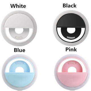 Selfie Clip On Ring Light