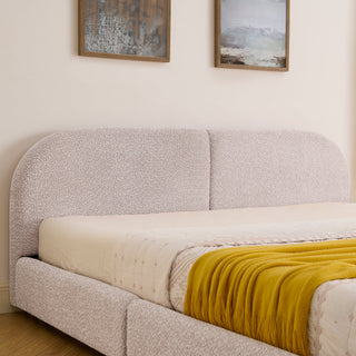 Qualicum Curved Headboard Storage Bed