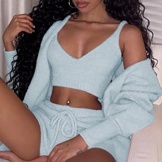 Mount Pleasant Plush Lounge Set