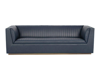 Bradley Faux Leather Sofa