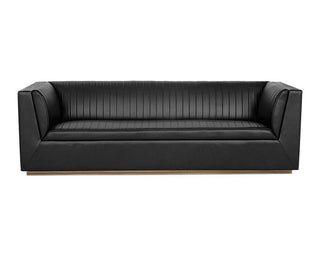 Bradley Faux Leather Sofa
