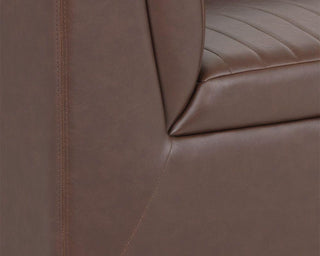 Bradley Faux Leather Sofa