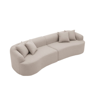 Curved Modular Sectional Sofa