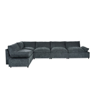 115.5" Modular Sectional Sofa with Storage