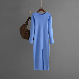 Elara Backless Knit Dress