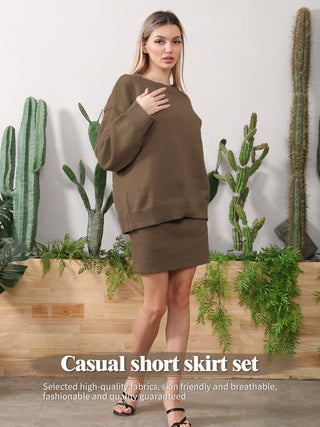 Fairview Lounge Sweater & Skirt Set