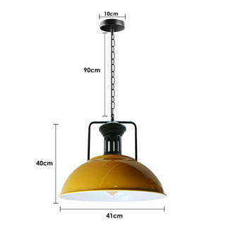 Pendant Ceiling Light with Metal Shade