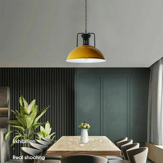 Pendant Ceiling Light with Metal Shade