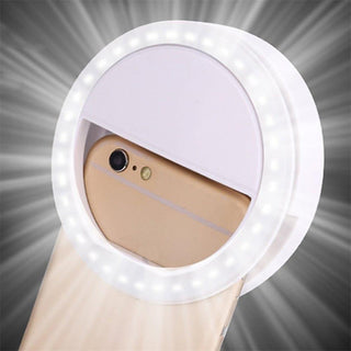 Selfie Clip On Ring Light