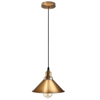 Cone Pendant Ceiling Light – Single