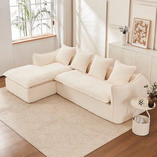 3-Seater L-Shape Sofa with Chaise