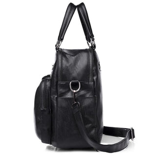 Amanda Convertible Soft Leather Messenger Bag