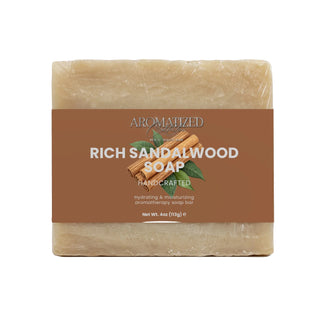 Rich Sandalwood Handmade Soap