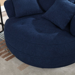 Chenille Sponge Single Sofa