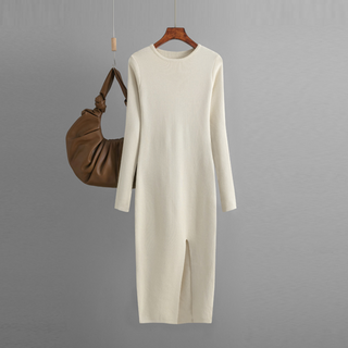 Elara Backless Knit Dress