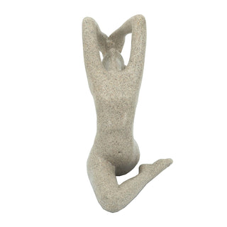 King Pigeon Pose Resin and Stone Figurine