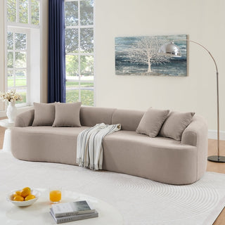 Curved Modular Sectional Sofa
