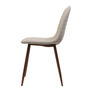 Wheat Fabric Dining Chair Set