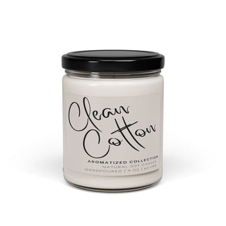 Clean Cotton Scented Soy Candle