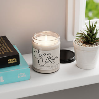 Clean Cotton Scented Soy Candle