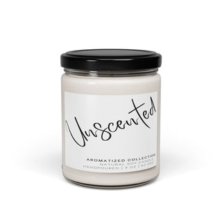 Unscented Soy Candle