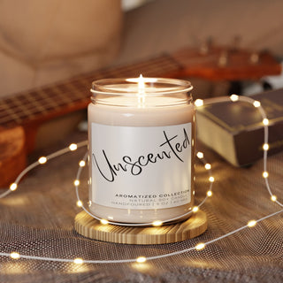 Unscented Soy Candle