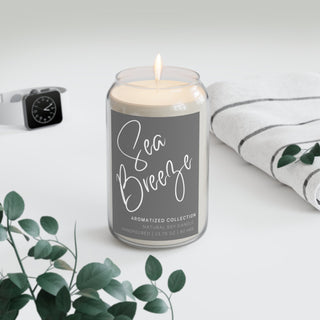 Sea Breeze Scented Soy Candle