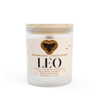 Leo Zodiac Candle