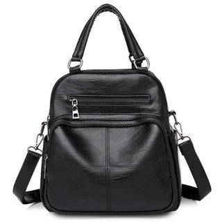 Amanda Convertible Soft Leather Messenger Bag