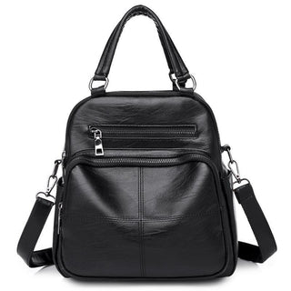 Amanda Convertible Soft Leather Messenger Bag