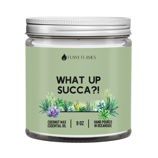 Funny Flames Coconut Wax Candle