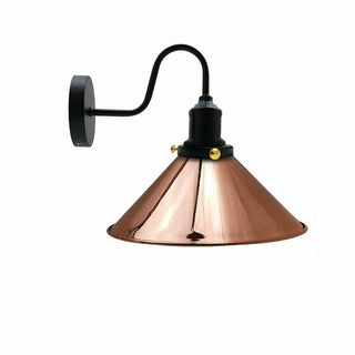Vintage Industrial Cone Shade Wall Sconce