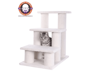 Wood 3 Step Pet Staircase