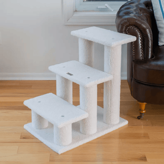 Wood 3 Step Pet Staircase