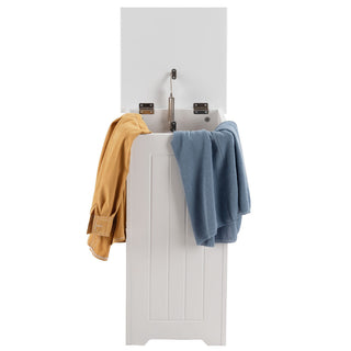 Wooden Laundry Bin with Lid