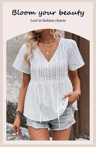 Sabine V-Neck Top