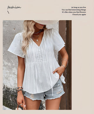 Sabine V-Neck Top