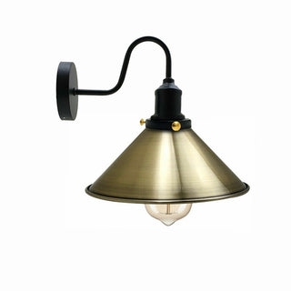 Vintage Industrial Cone Shade Wall Sconce