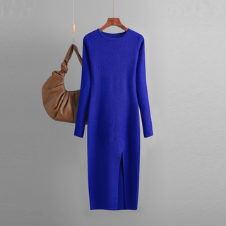 Elara Backless Knit Dress