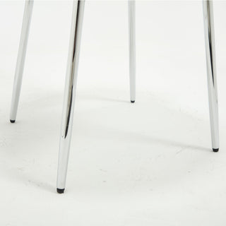 Modern Hollow-Back Upholstered Chair