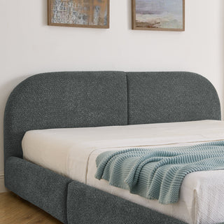 Qualicum Curved Headboard Storage Bed