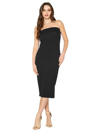 Laguna Niguel Strapless Midi Dress