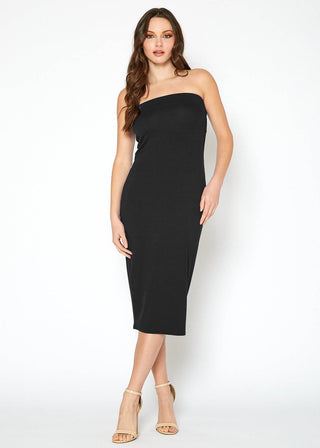 Laguna Niguel Strapless Midi Dress