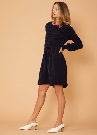 Rossland Gathered Knit Dress