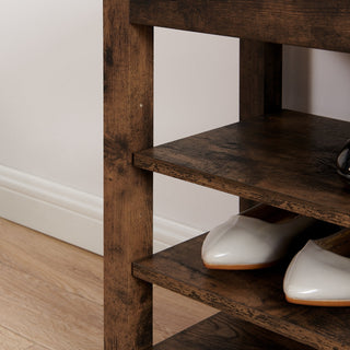 Wooden Shoe Bench