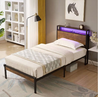Okanagan Falls LED Platform Bed