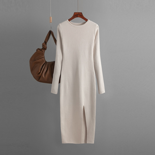 Elara Backless Knit Dress