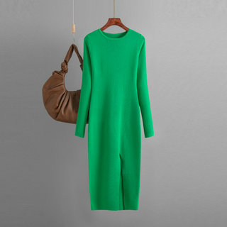 Elara Backless Knit Dress
