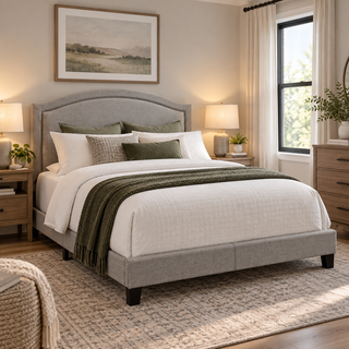 Menlo Solid Wood Queen Bed